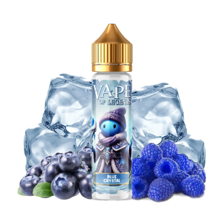 E-liquide Blue Crystal 50ml de la marque Vape of Legend chez Klopina