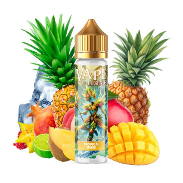 E-liquide Tropical Wave 50ml de la marque Vape of Legend chez Klopina