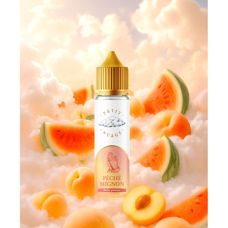 E-liquide Péché Mignon de la gamme Petit Nuage chez Klopina