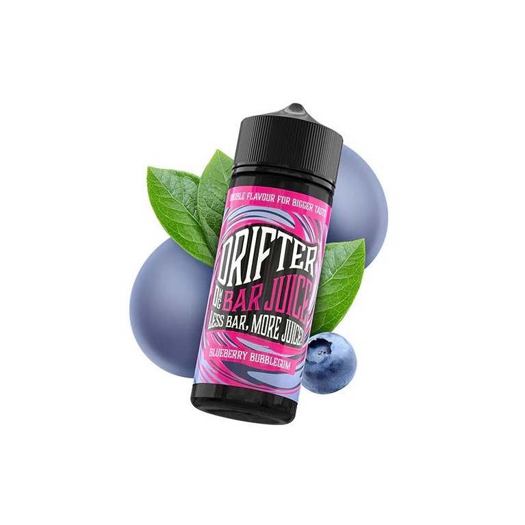 E-liquide Bubblegum Myrtille de la marque Drifter| Fruité et Sucré